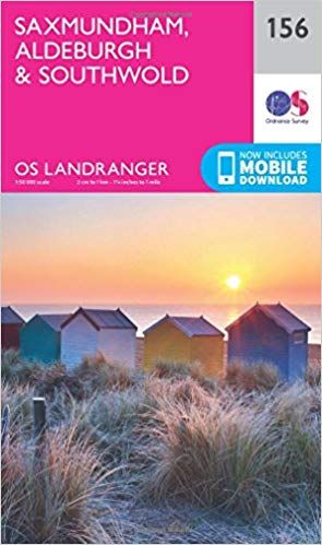 OS Landranger - 156 - Saxmundham, Aldeburgh & Southwold