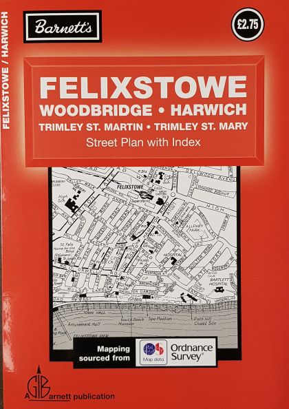 Barnett Felixstowe, Woodbridge, Harwich Street Plan