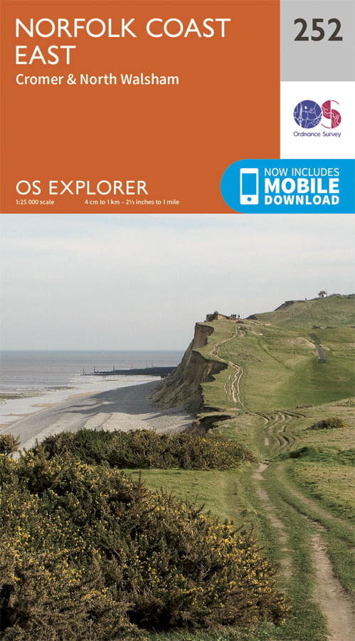 OS Explorer Map 252 - Norfolk Coast East